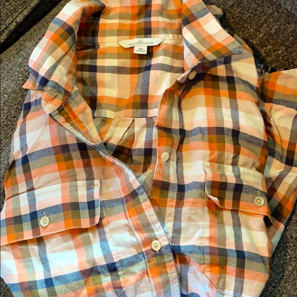 LL Bean flannel